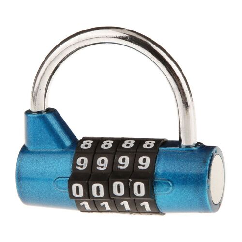 Verrou de Sécurité Cadenas Code Valise Bagages Voyage Serrure à 5 Chiffres Combinaison