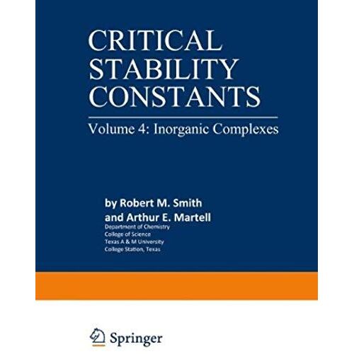 Critical Stability Constants