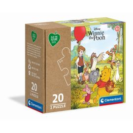 Puzzle Enfant 2x20 Pièces Play For Future - Winnie L'ourson