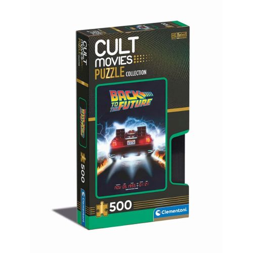 Puzzle Adulte Cult Movies - 500 pièces - Retour vers le futur