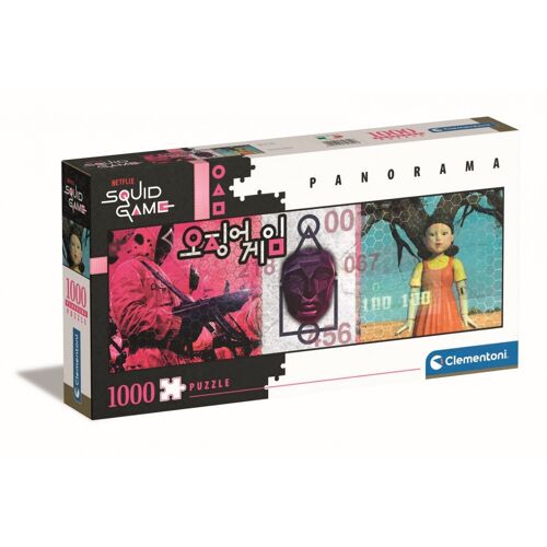 Puzzle Adulte Squid Game - Panorama 1000 Pièces