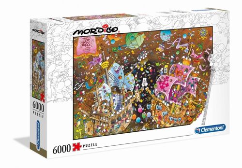 Puzzle Adulte Mordillo - 6000 Pièces - The Kiss