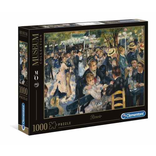 Puzzle Adulte Museum 1000 pièces - Renoir : Bal du moulin de la Galette