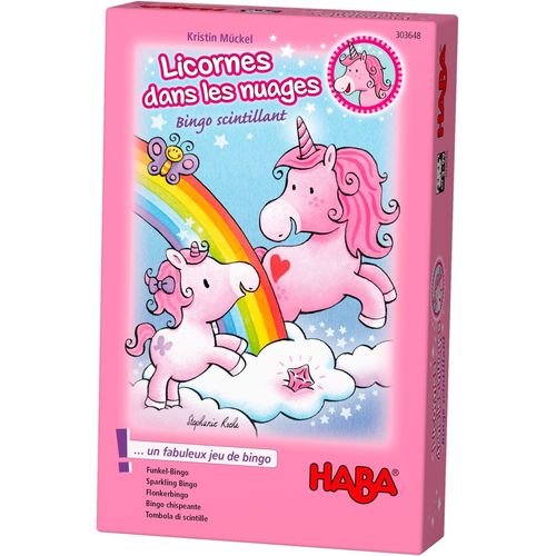 Haba Licornes Dans Les Nuages - Bingo Scintillant