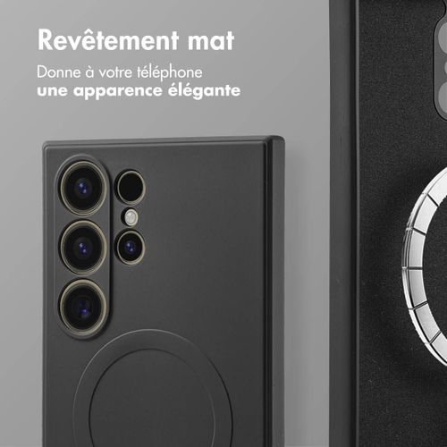 Imoshion Coque Couleur Avec Magsafe Samsung Galaxy S24 Ultra Noir