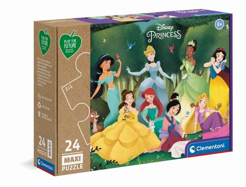 Puzzle Enfant 24 Pièces Maxi Pff - Disney Princess