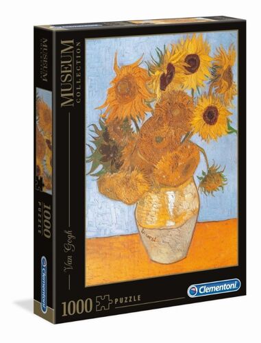 Puzzle Adulte Museum 1000 pièces - Van Gogh : Les Tournesols
