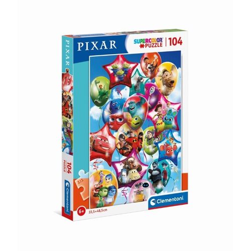 Puzzle Enfant 104 Pièces - Pixar Multi