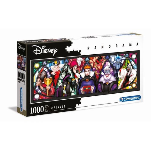 Puzzle Adulte Panorama 1000 Pièces - Disney Vilains