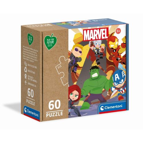Puzzle Enfant 60 pièces Play For Future - Avengers
