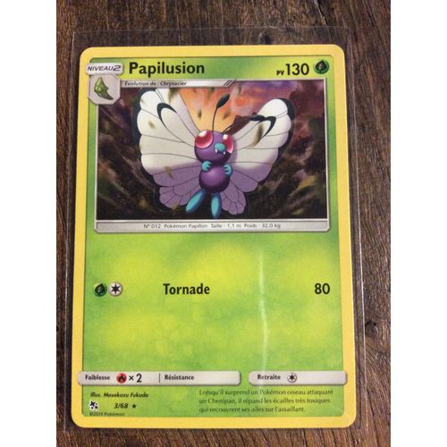 Papilusion Rare 3/68 Série Destinées Occultes