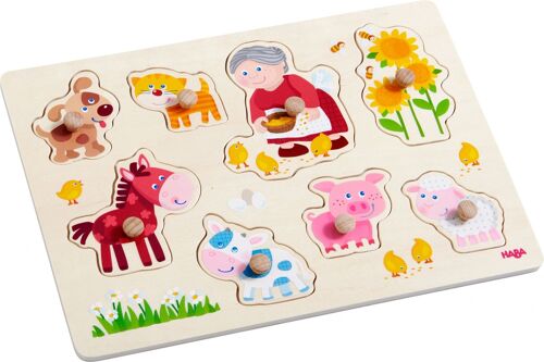 Haba Puzzle Les Animaux De Mamie Leni