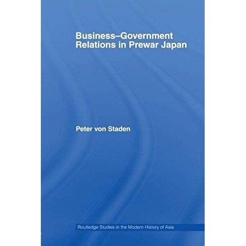 Business-Government Relations In Prewar Japan