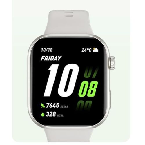 Honor Choice Watch 4,95 cm (1.95") AMOLED Numérique 410 x 502 pixels Écran tactile Blanc GPS (satellite)