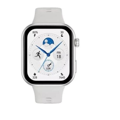 Honor InfoWear Watch 2i 4,7 cm (1.85") AMOLED 49.7 mm Numérique 390 x 450 pixels Écran tactile Blanc