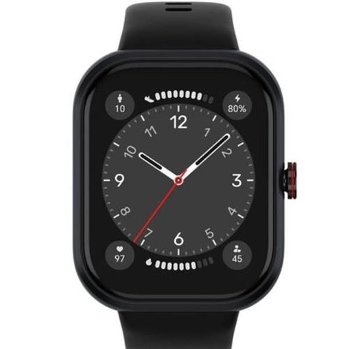 Honor Choice QCY Watch 4,95 cm (1.95") AMOLED Numérique 410 x 502 pixels Écran tactile Noir