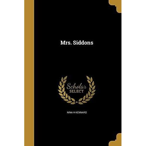 Mrs. Siddons