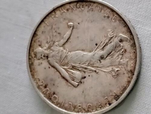 Pièce De 5 Francs Semeuse En Argent 1963