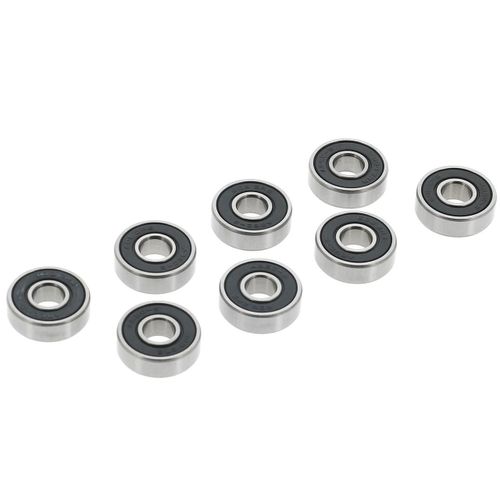 Roulements Rollers Eurotop/Roces Kit 8 Roulements Abec5 Nano Noir