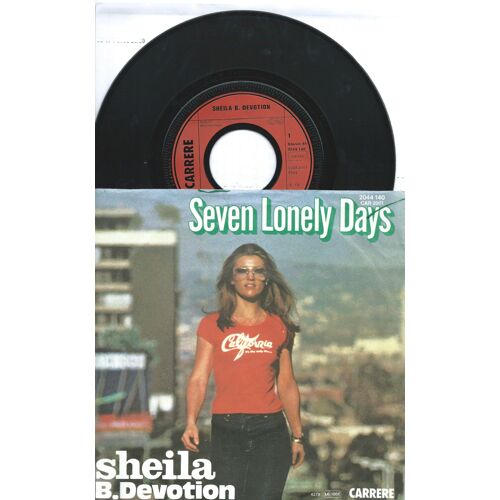 Sheila Sp Pressage Allemand Seven Lonely Days