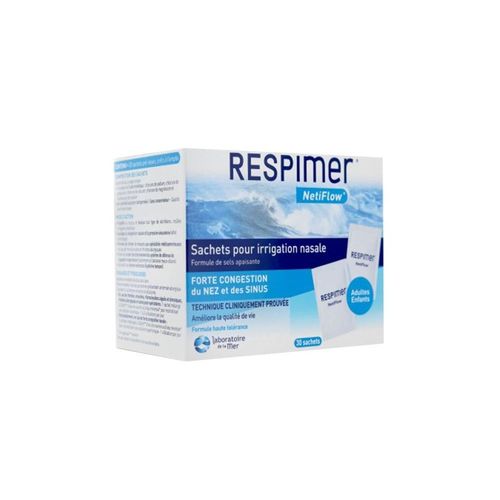 Respimer Netiflow Irrigation Nasale Recharge 30 Sachets 