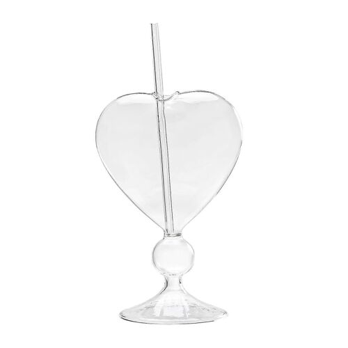 Verres À Cocktail En Forme De Coeur D'amour Pour Célébration De Mariage Spéciale 240ml
