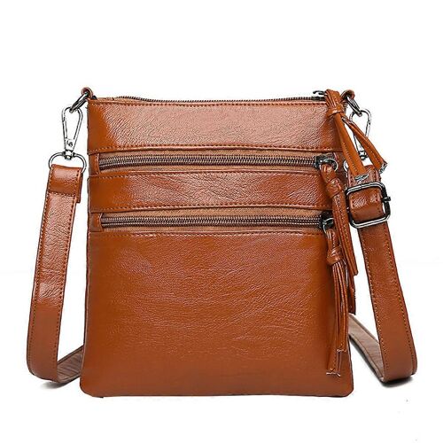 Sac à bandoulière pour téléphone portable, petit sac en similicuir, sac à bandoulière, portefeuille
