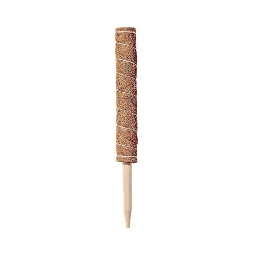 Mât de support de plantes empilable pour plantes grimpantes, tiges de cocotier, mousse pour plantes 4.5x4.5x40cm
