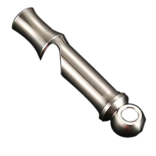 Sifflet D'urgence Extérieur En Titane,Sifflets De Signal De Survie Avec Lanière Pour Le Camping Randonnée Sports