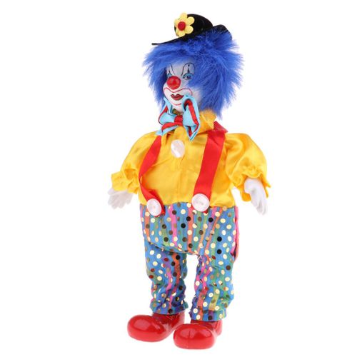 Poupée Homme Clown Souriant, Jouets, Décor D'Halloween, Anniversaire/Cadeau