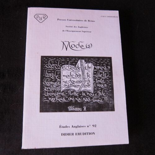 Etudes Anglaises -Presses Universtaires De Reims - Numéro 92 Etude Sur Le Fantastique De Lafcadio Hearn-Lewis Carrol Etc...