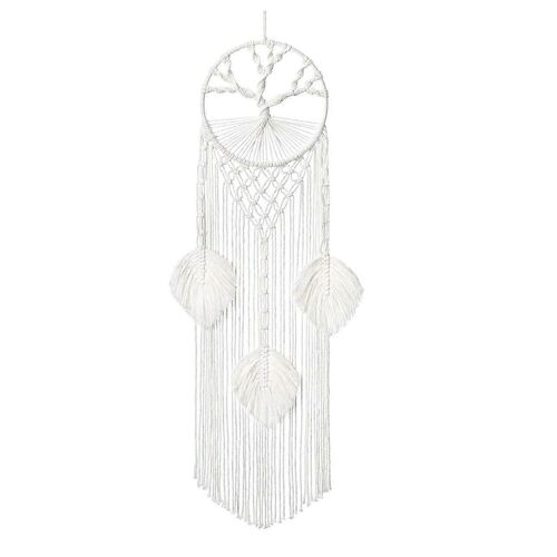 Arbre De Vie Dream Catcher, Tenture Murale En Macramé Pour Chambre Et Café