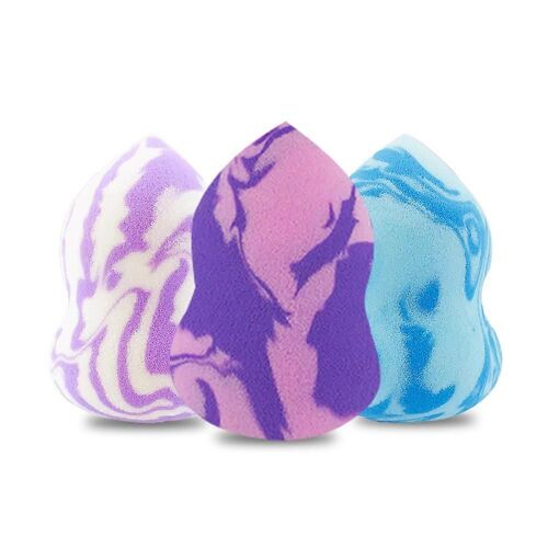 3 Pcs Gourde Forme Beauté Éponge Oeuf Puff Visage Doux Puff Beauté Maquillage Outil Éponge 