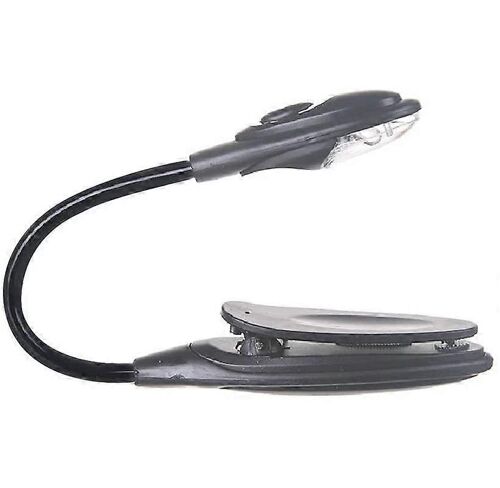Lampe De Lecture, Pince Livre, Lampe À Pince, Rechargeable Par Usb, 4 Leds