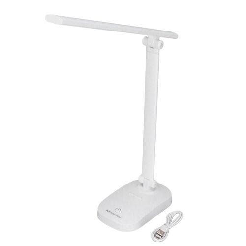 Led Lampe De Table Protection Des Yeux Pliable 3 Couleurs Lumières Usb Rechargeable Lampe De Table Pour Table De Travail Table À Coudre