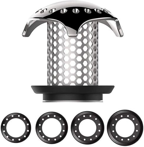 Bathtub Hair Catcher Filter Stainless Steel Drain Hair Catcher For Bathtub Fits Drain Sizes From 3.5cm To 4.5cm