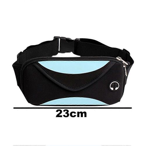 Sac banane, unisexe noir pour les voyages en plein air Randonnée Dressage de chiens