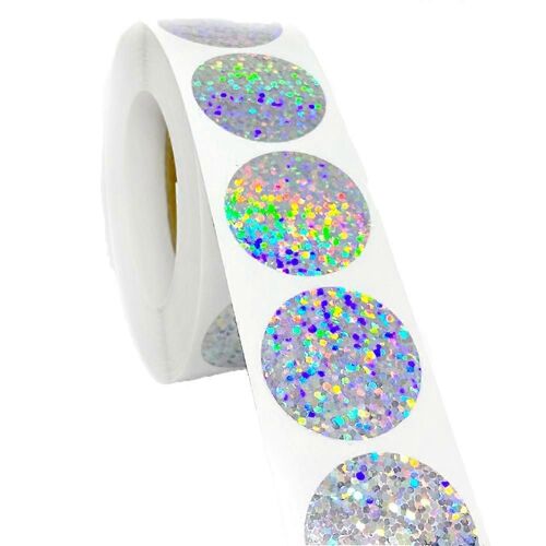 500 Pcs Diamant Brillant Autocollants Pour Étiquettes Cadeaux, Sceau D'enveloppe, Projet De Bricolage Pour Anniversaire, Mariage