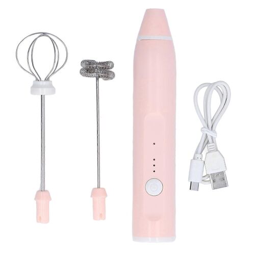 Mousseurs à lait électriques sans fil Mélangeur automatique de crème avec 2 têtes de batteur à ?ufs pour boire du café Magasin B