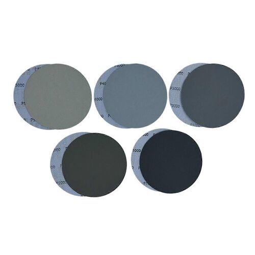 Papier de verre humide et sec de 30 pièces, grain 320/600/800/1200/1500/2000, utilisé pour le meulage, le polissage et l'élimination de la rouille