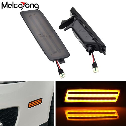 Clignotant Latéral Led Pour Volkswagen Mk5 Golf/Gti Rabbit Jetta 2006-2009, 2 Pièces, Mk6 Golf Tdi, 2005-2010