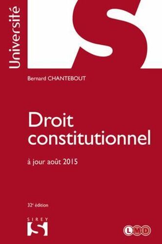Droit Constitutionnel. 32e Éd.