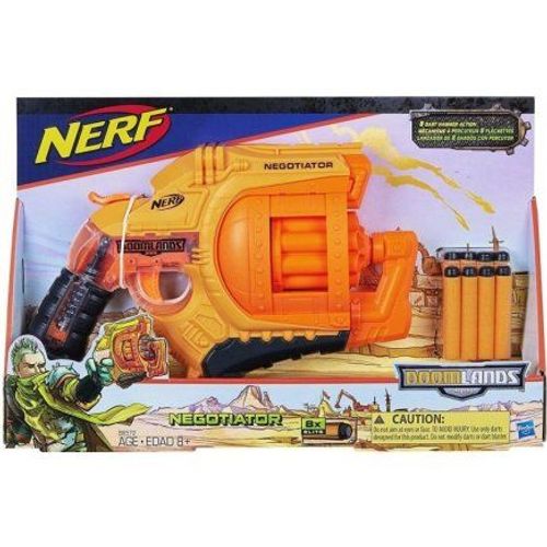 Jeu Plein Air Pistolet Orange Doomlands Negotiator : Nerf - Jouet Enfant