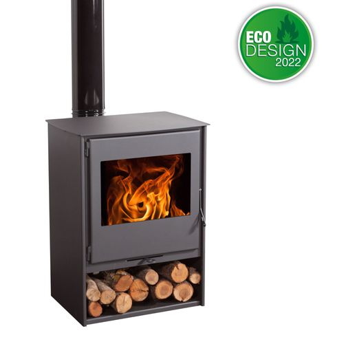 POÊLE A BOIS MILANO SERIE TITANIUM