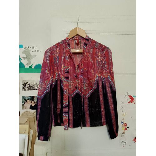 Chemise Colorée Légèrement Translucide 38 M Oberstoff.