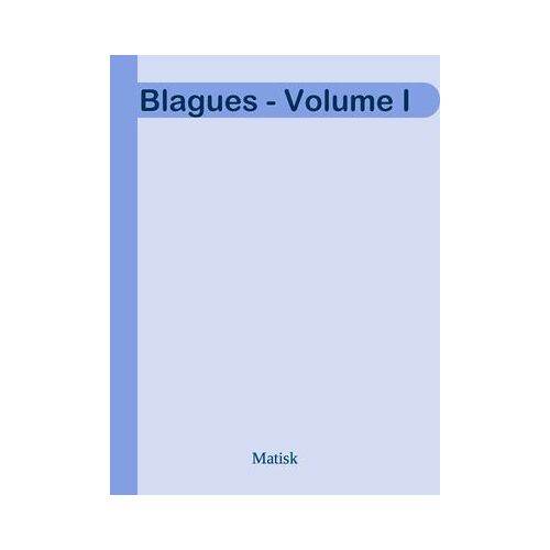 Blagues - Volume I