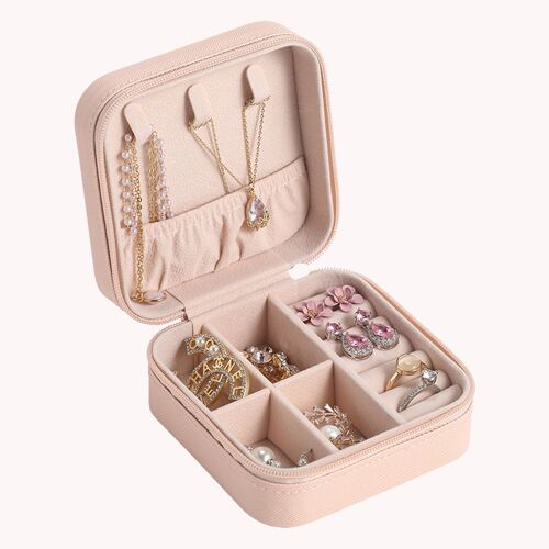 Présentoir À Bijoux De Voyage En Cuir, Étui À Bijoux Portable, Boîtes De Rangement, Porte-Boucles D'oreilles, 2022