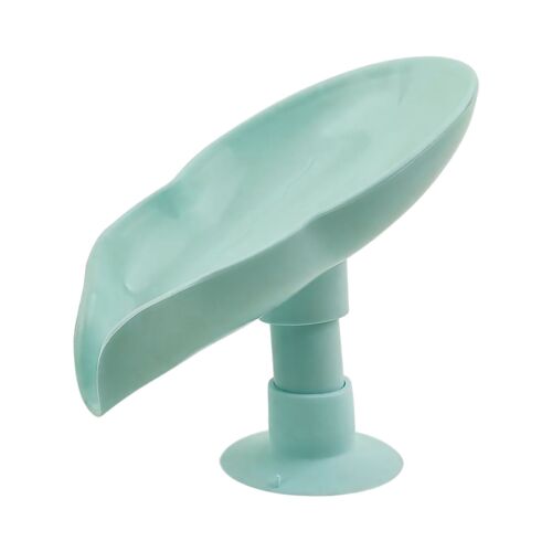 Porte-savon en forme de feuille, égouttoir créatif pour toilettes, cuisine, baignoire, rangement pour éponge à savon, fournitures de salle de bains