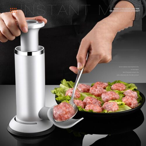 Remplisseur De Saucisses Manuel En Pp, Remplisseur De Saucisses Fait Maison, Outil De Cuisine Pour Les Touristes, Boulettes De Viande
