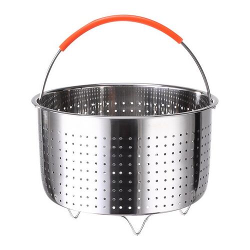 Mir Pour Cuiseur Vapeur En Acier Inoxydable 304 Avec Pieds En Silicone, Accessoires Pour Autocuiseur Avec Pot Instantané, Passoire De Cuisine